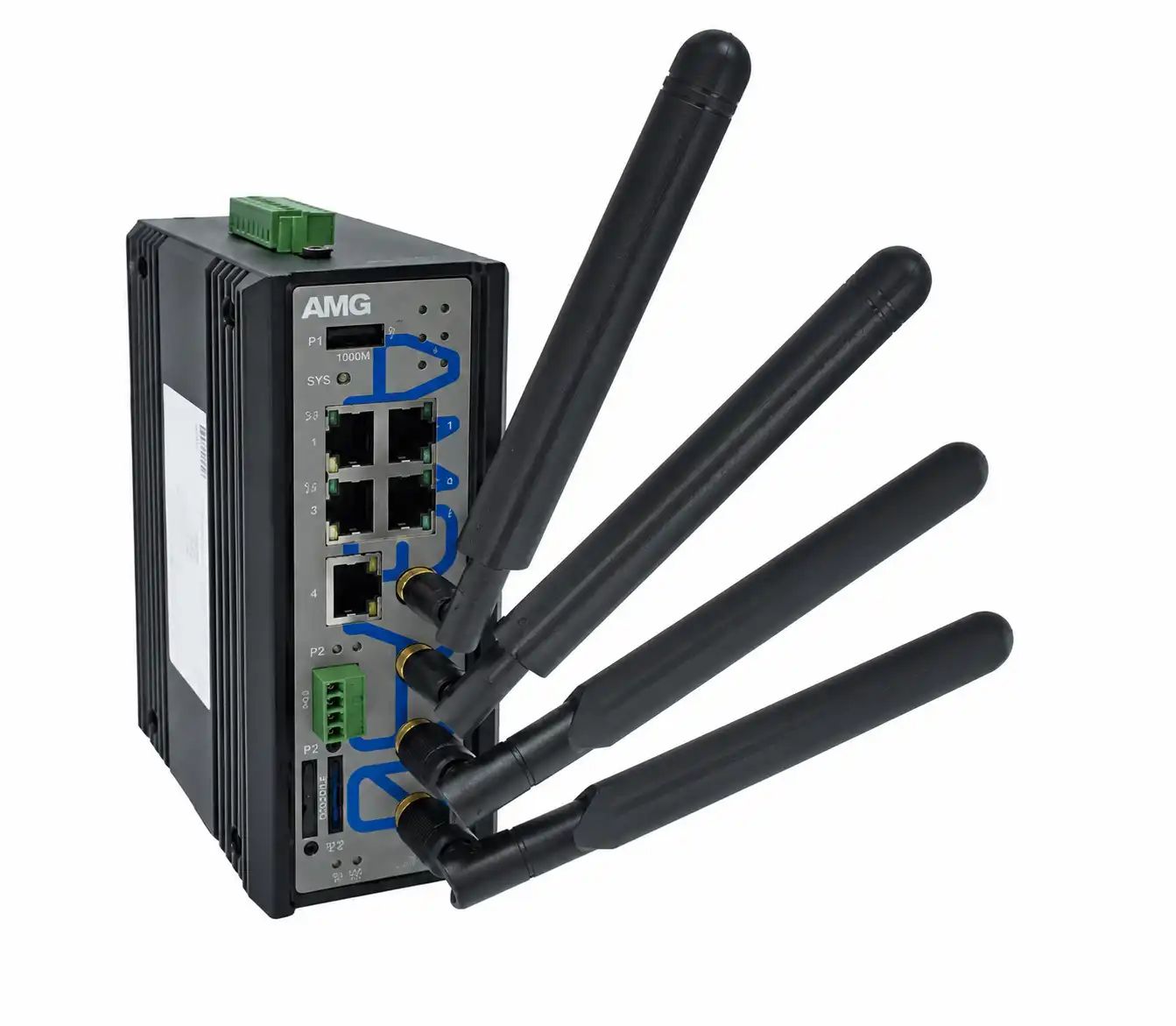 AMG Systems Industrial LTE Router for remote connectivity